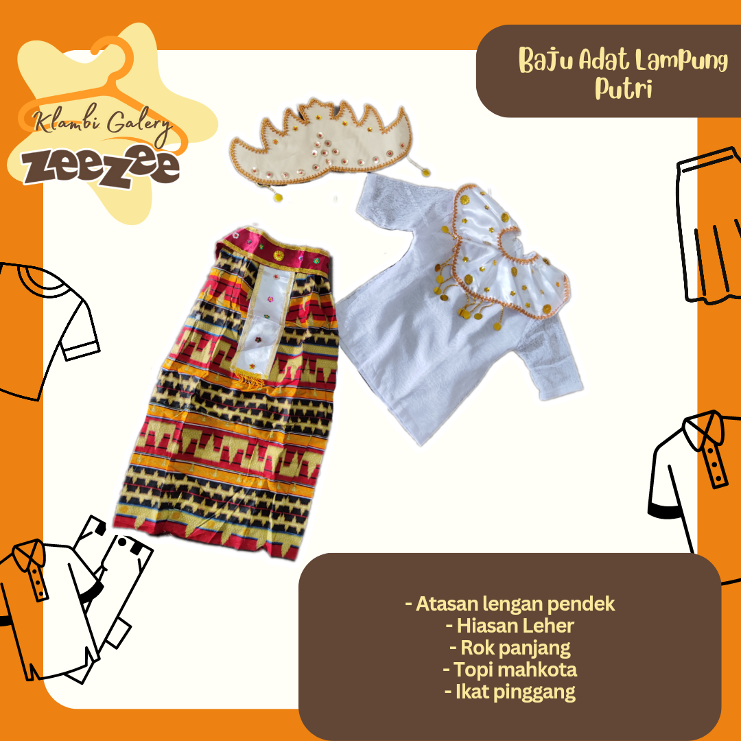 BAJU ADAT LAMPUNG PUTRI