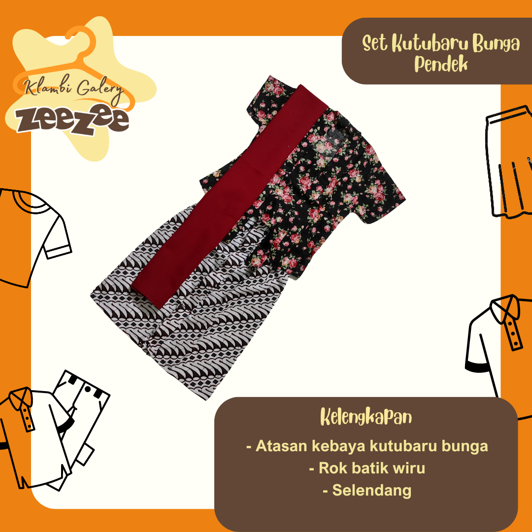 SET KUTUBARU BUNGA PENDEK