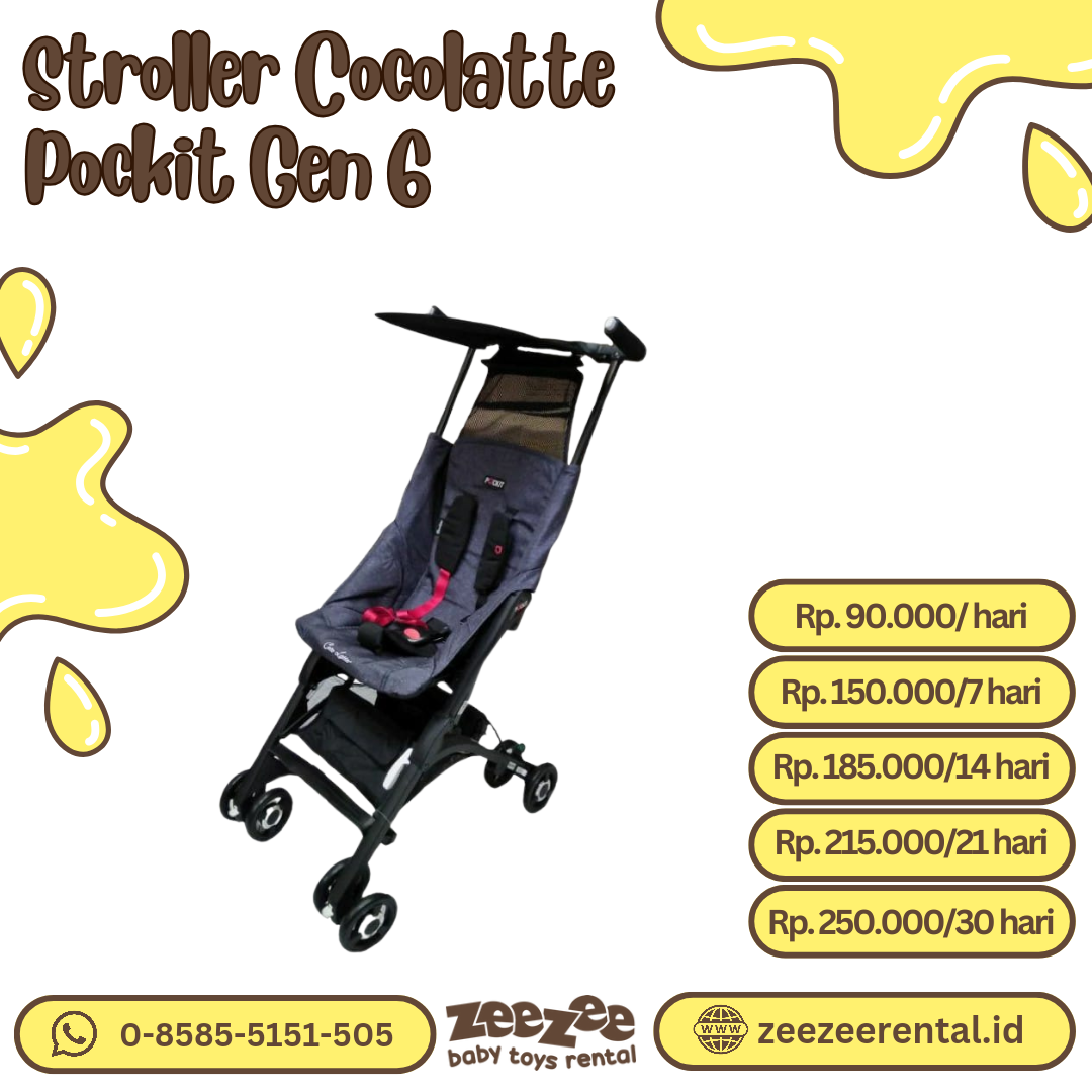STROLLER COCOLATTE POCKIT GEN 6