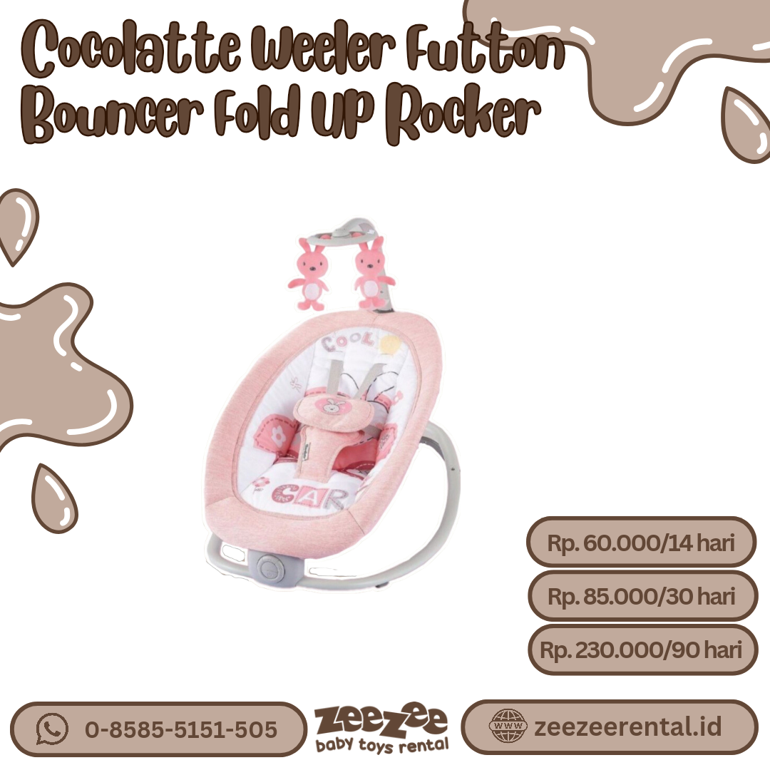 COCOLATTE WEELER FUTTON BOUNCER FOLD UP ROCKER