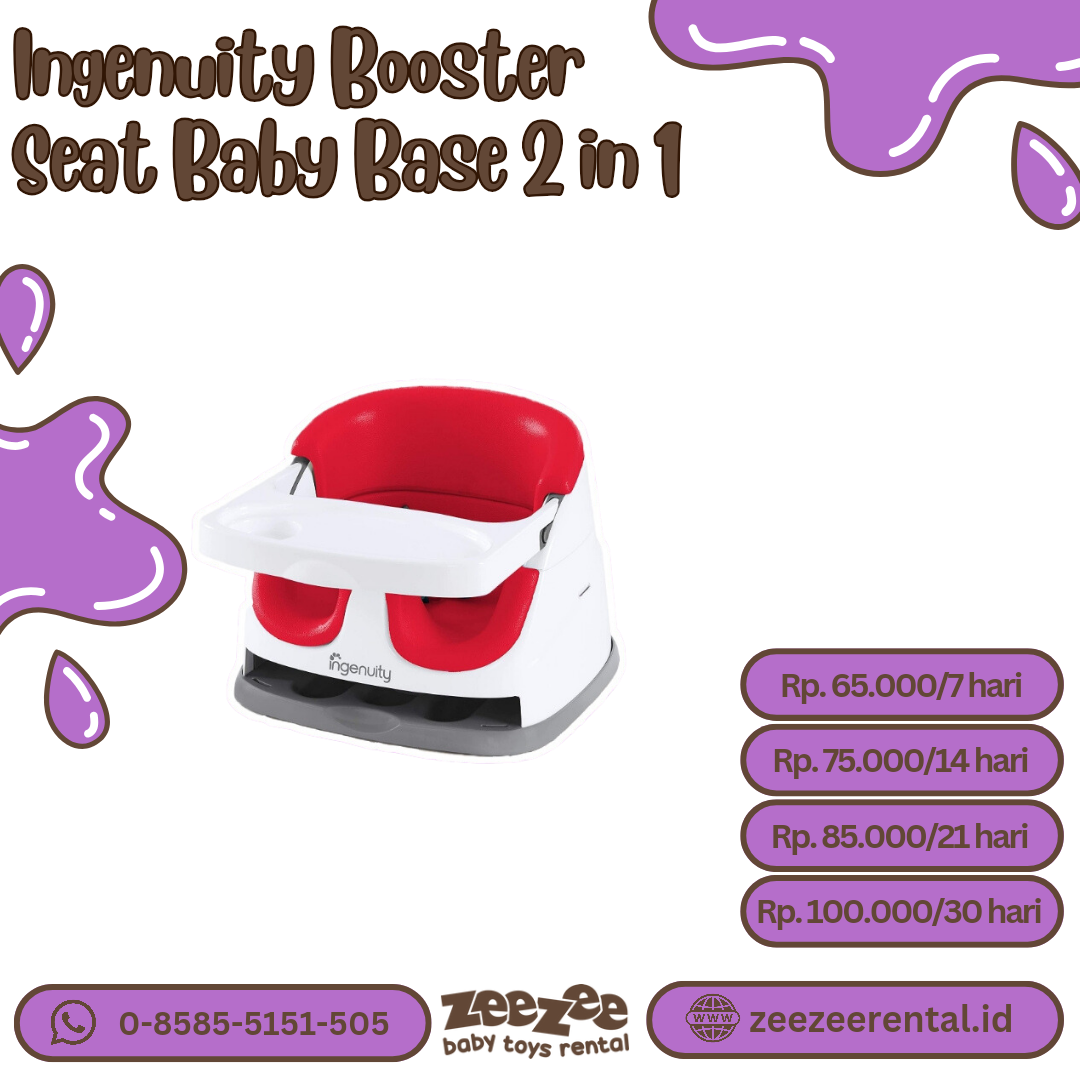 INGENUITY BOOSTER SEAT BABY BASE 2 IN 1