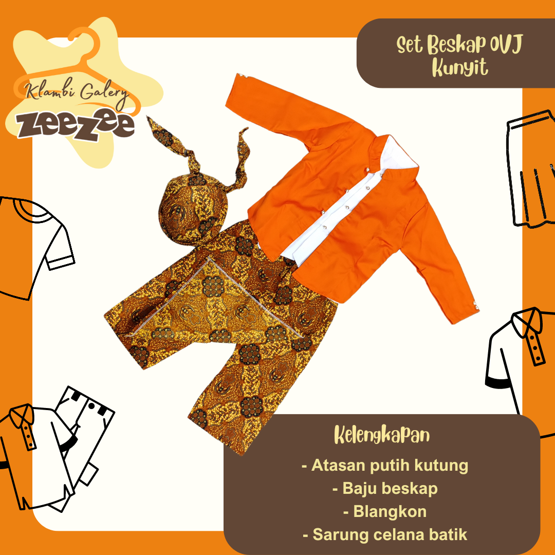 SET BESKAP OVJ KUNYIT