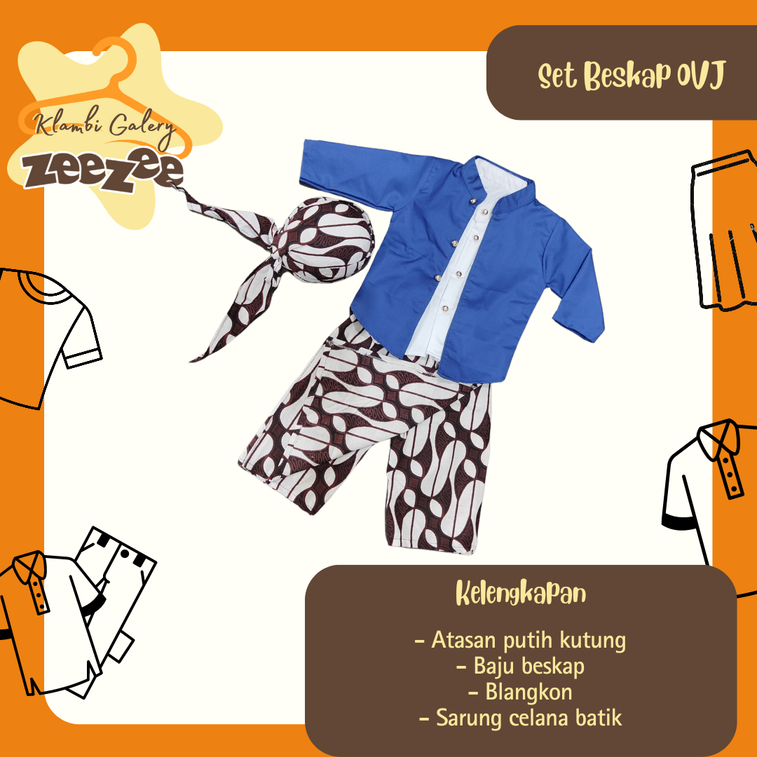 SET BESKAP OVJ BIRU