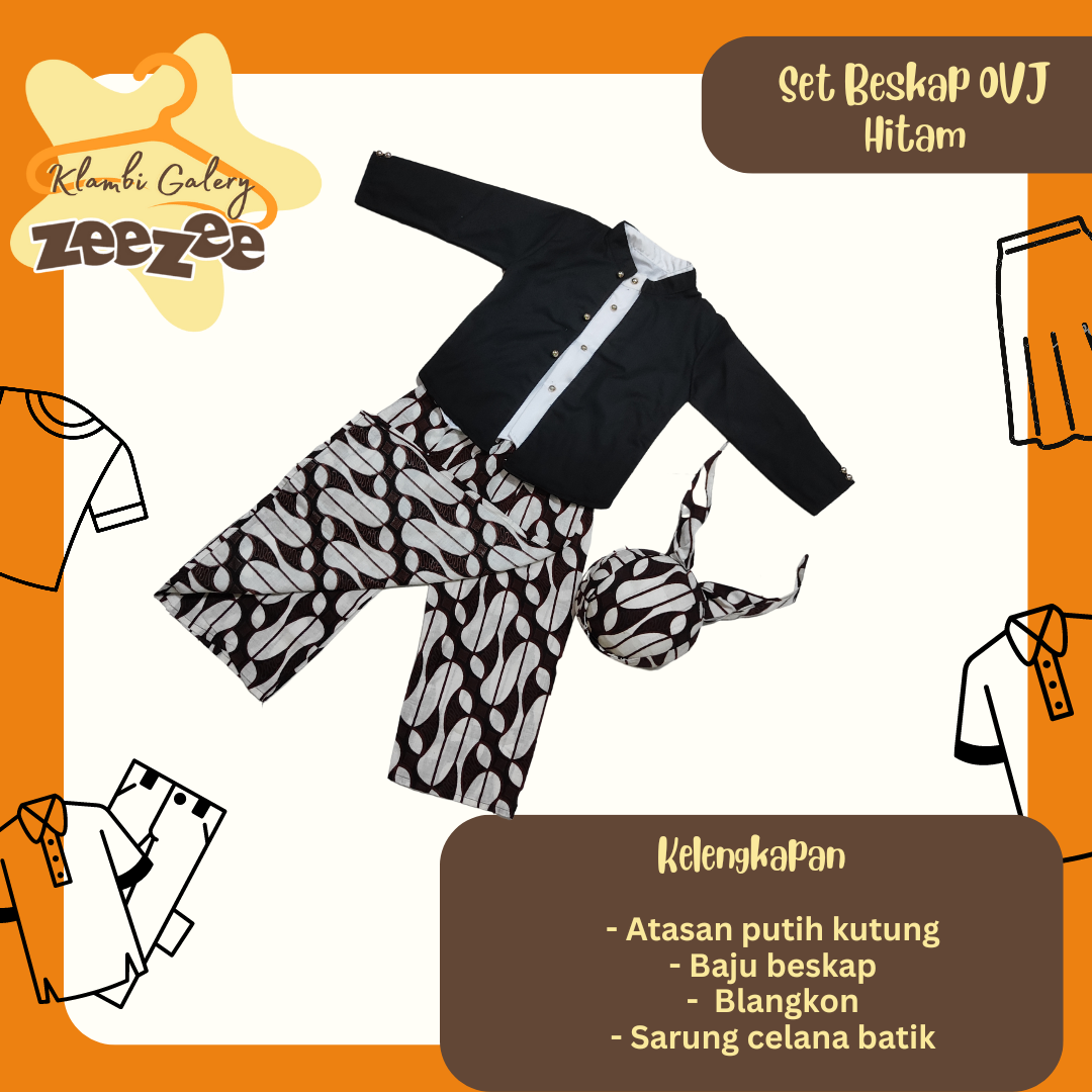 SET BESKAP OVJ HITAM