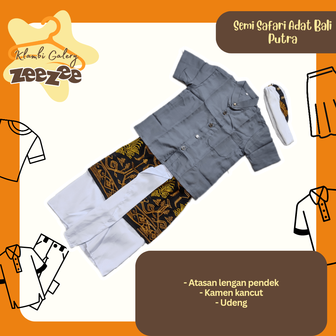 SEMI SAFARI ADAT BALI PUTRA ABU
