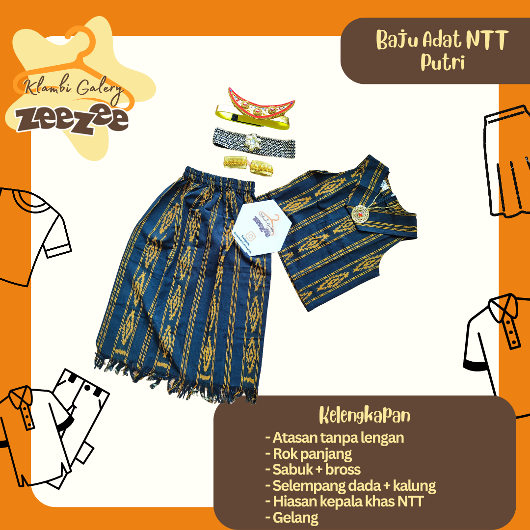BAJU ADAT NTT PUTRI