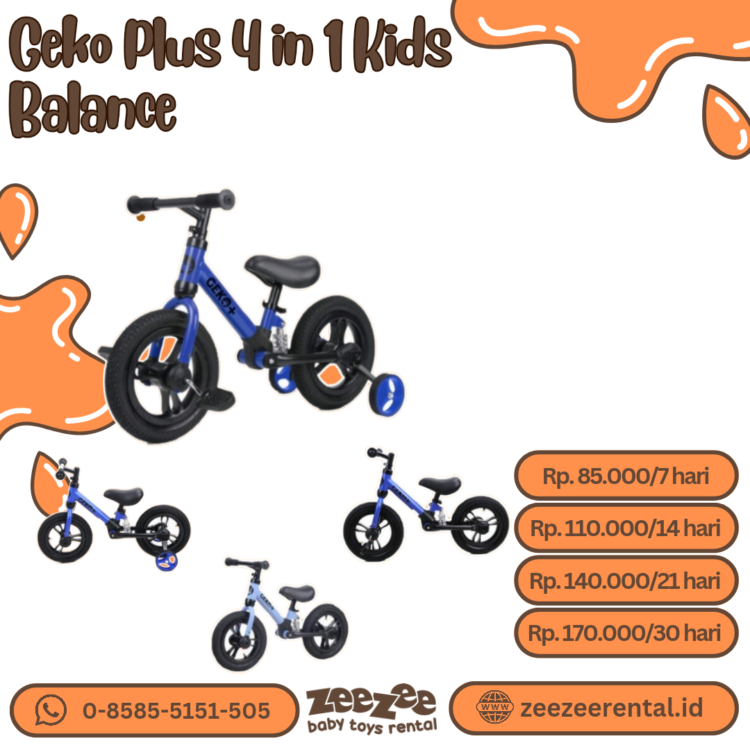 GEKO PLUS 4 IN 1 KIDS BALANCE