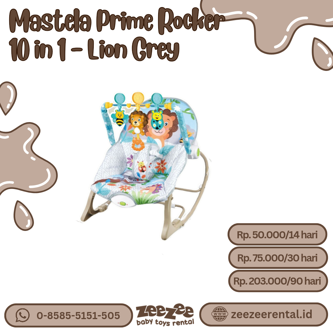 MASTELA PRIME ROCKER 10 IN 1- LION GREY