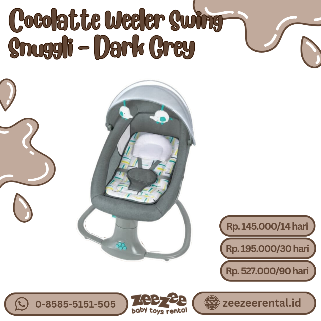 COCOLATTE WEELER SWING SNUGGLI DARK GREY (2)