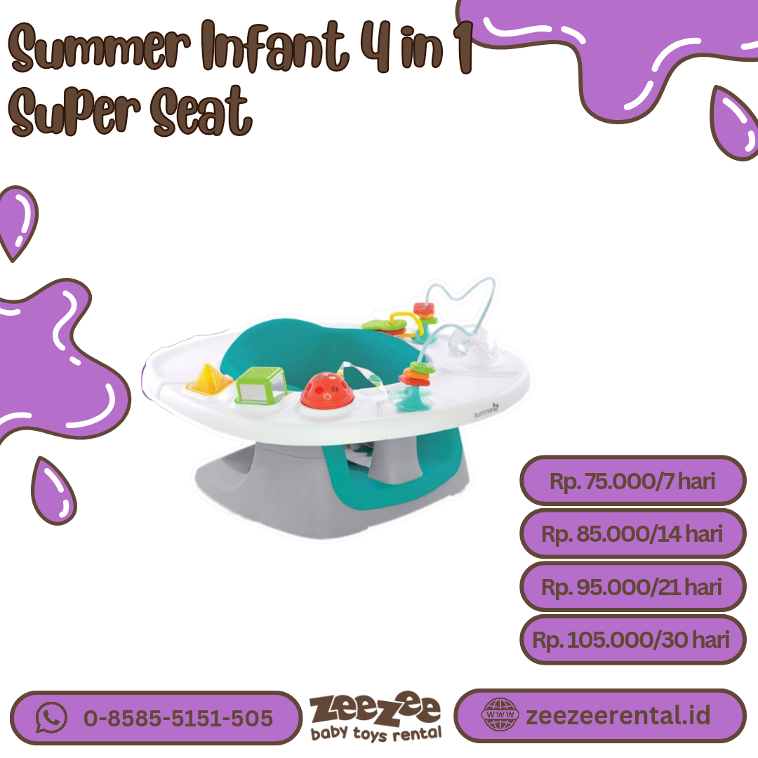 SUMMER INFANT 4 IN 1 SUPER SEAT