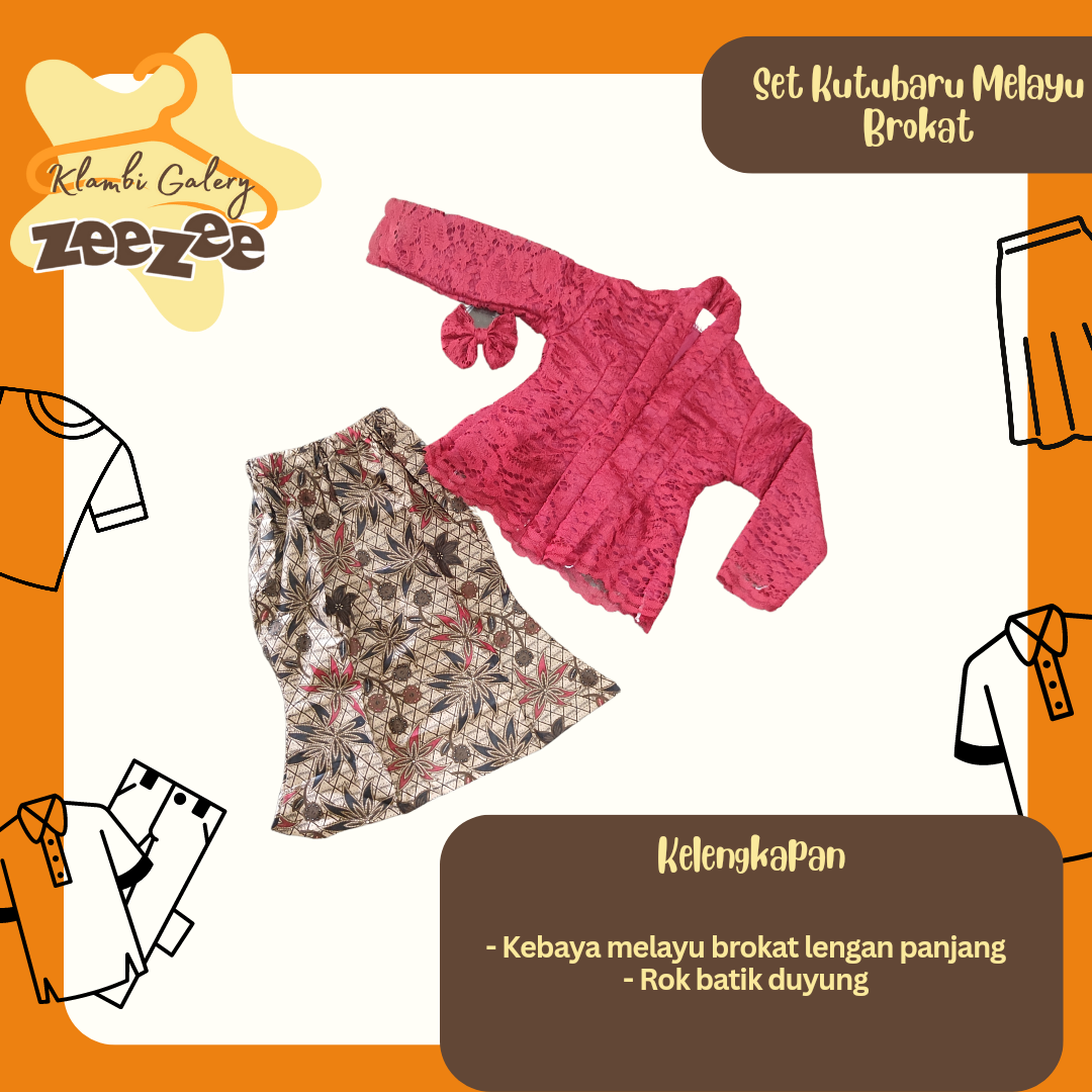 SET KUTUBARU MELAYU BROKAT
