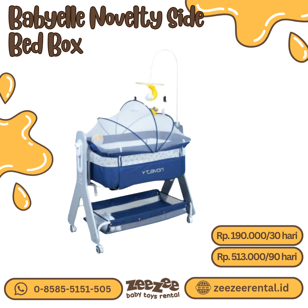 BABYELLE NOVELTY SIDE BED BOX