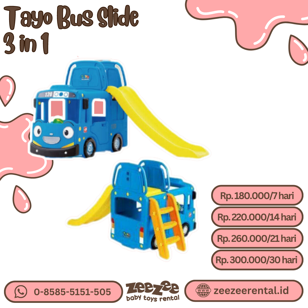 TAYO BUS SLIDE 3 IN1