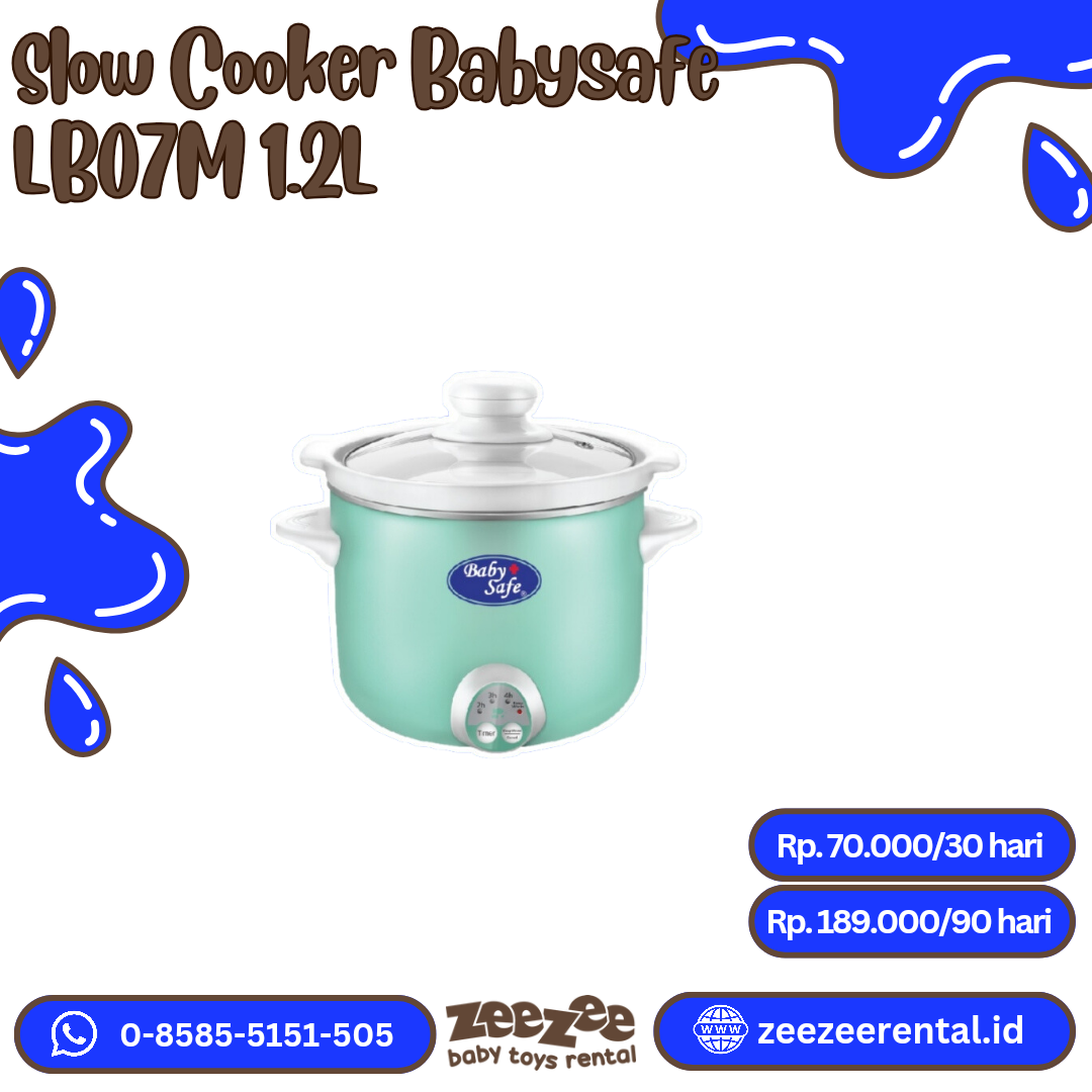SLOW COOKER BABYSAFE LB07M 1.2L