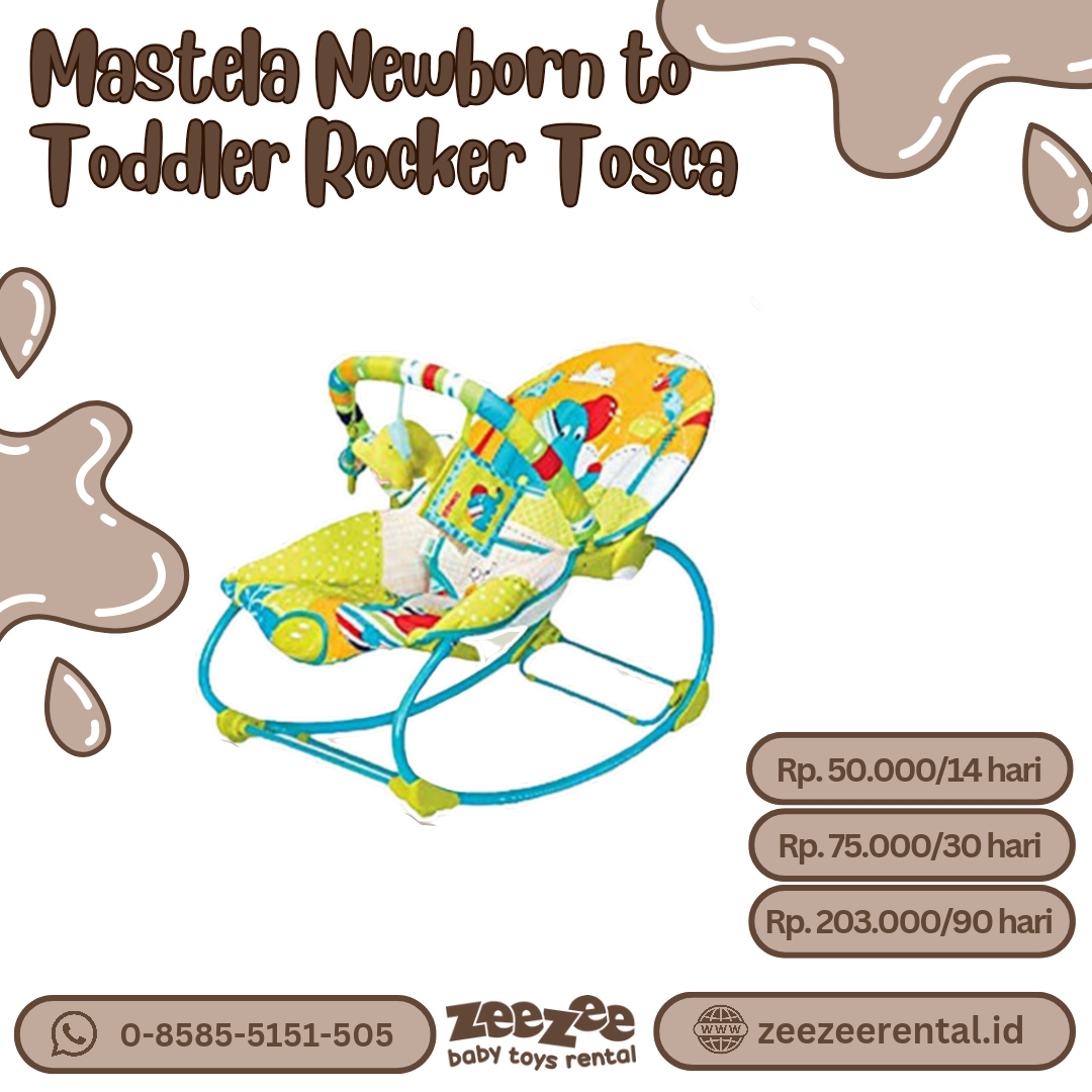 MASTELA NEWBORN TO TODDLER ROCKER - TOSCA
