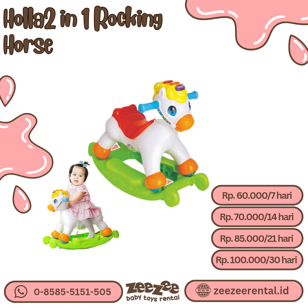 HOLA 2 IN 1 ROCKING HORSE