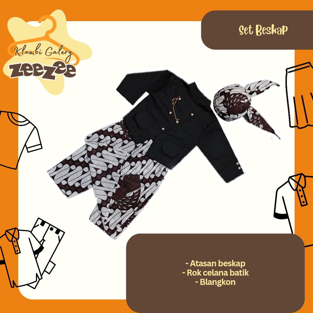 SET BESKAP HITAM