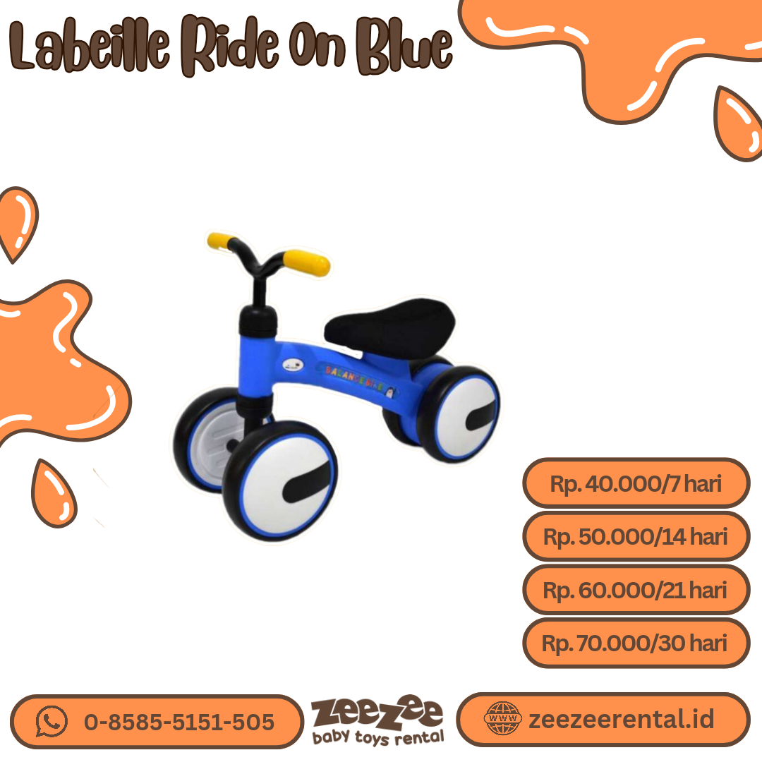 LABEILLE RIDE ON BLUE