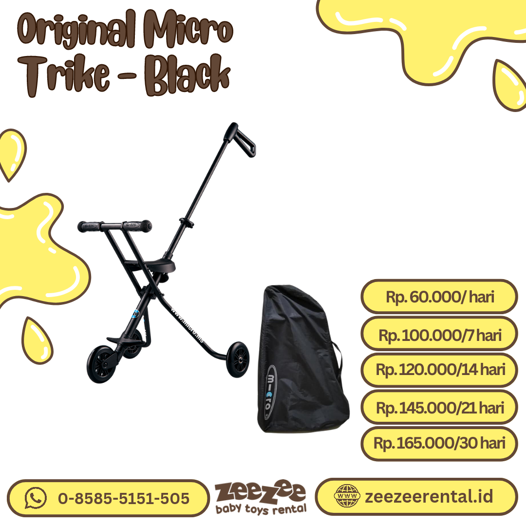 ORIGINAL MICRO TRIKE - BLACK