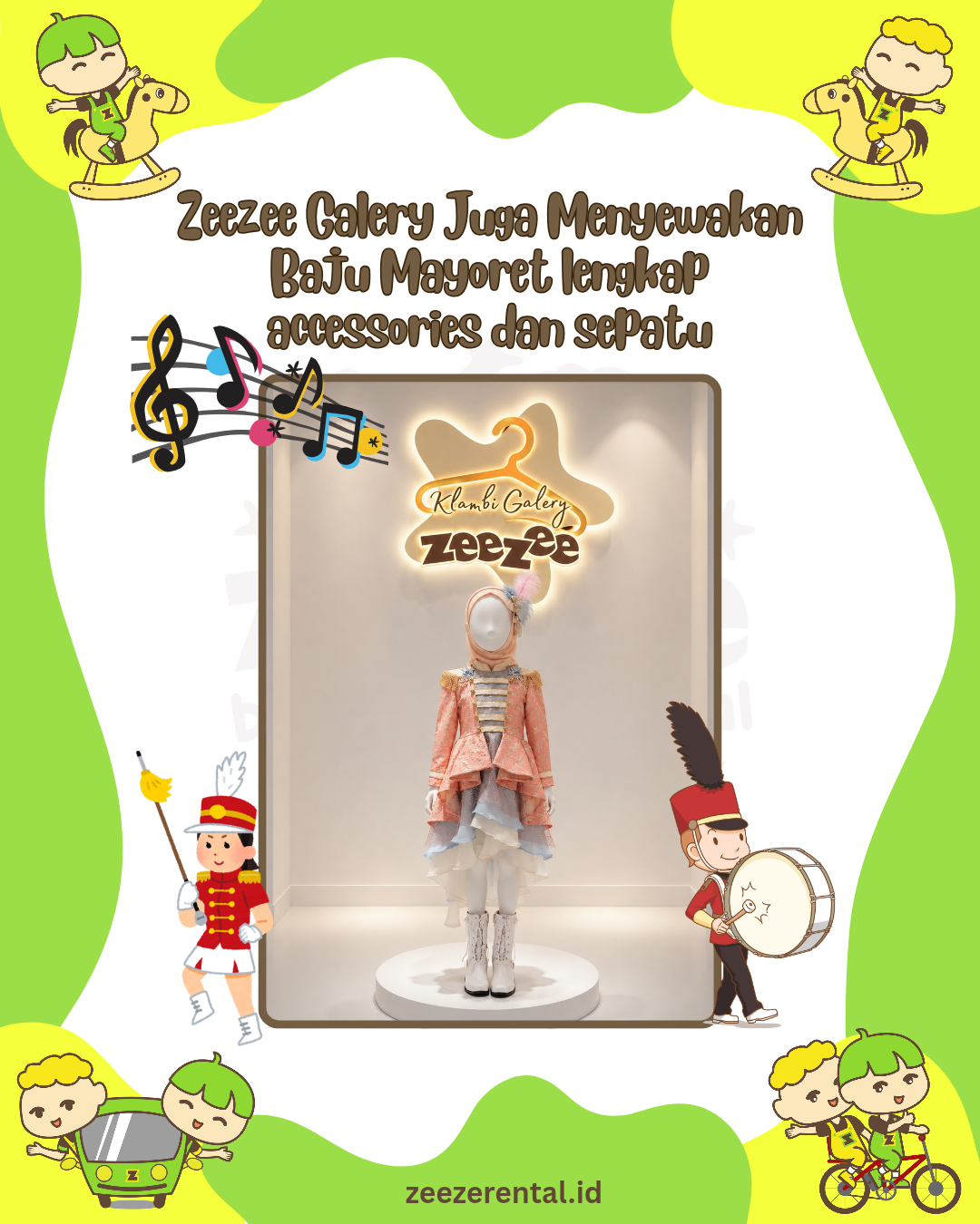 BAJU MAYORET PEACH